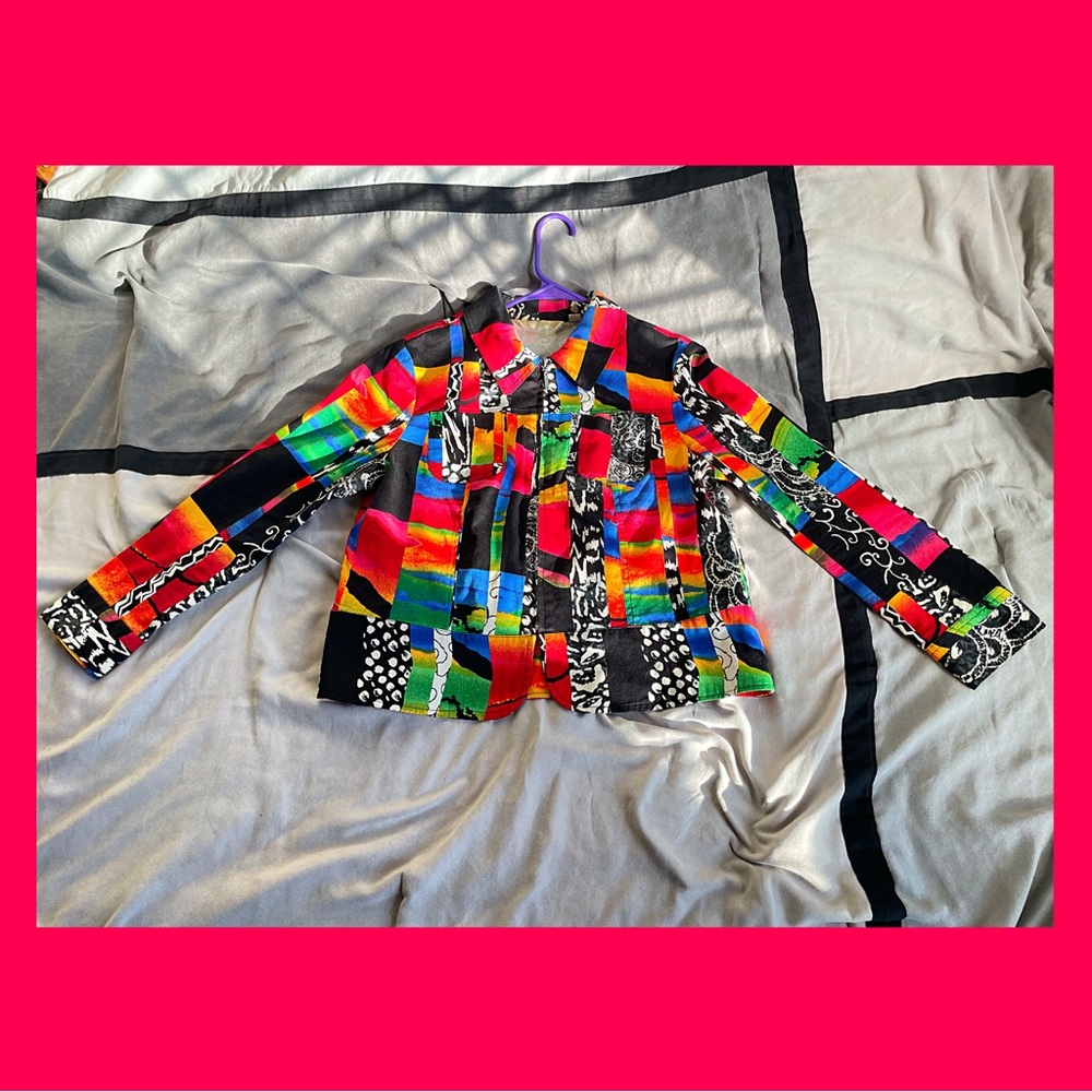 Erin London Vintage 90s Blazer Jacket